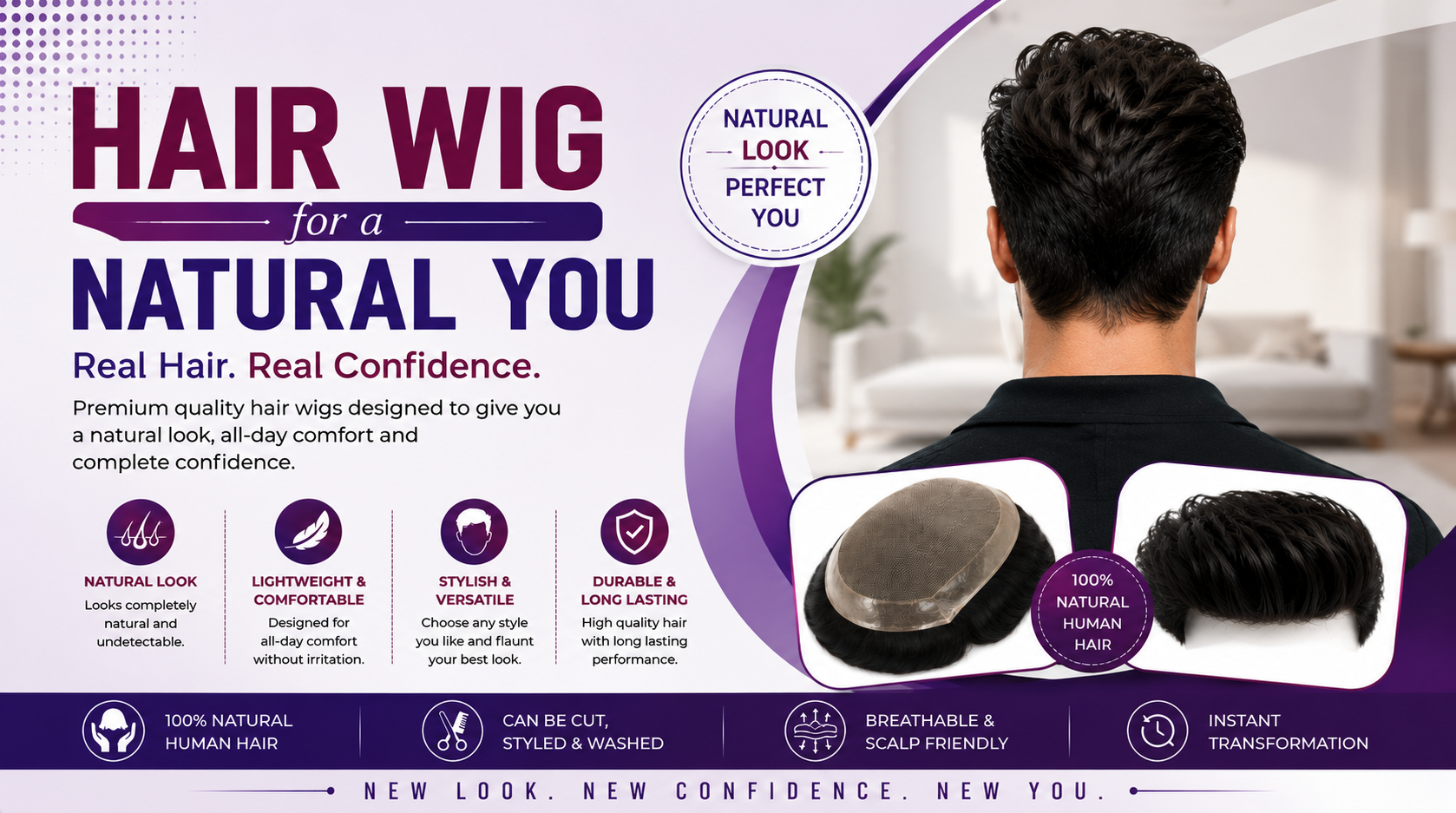 Mens Wig